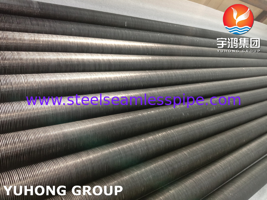 ASME SB163 Tubo alettato Monel 400 | Tipo G incorporato | UNS N04400