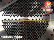 ASTM A182 F316L Tubo di acciaio inossidabile a foglio scambiatore di calore tubolare