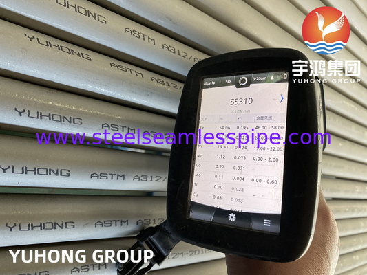 ASME SA2312 TP310S∙ ASTM A312 TP310S TP310H 310S 310MoLN tubi in acciaio inossidabile per petrolio e gas industriale