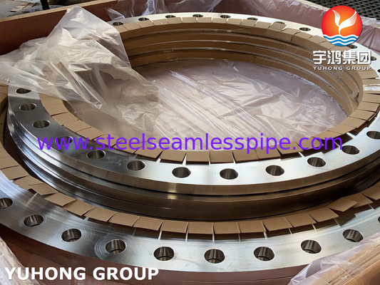 ASTM A240 F904L, UNS N08904, AWWA C207 Acciaio inossidabile scivolo su flange, superficie piatta