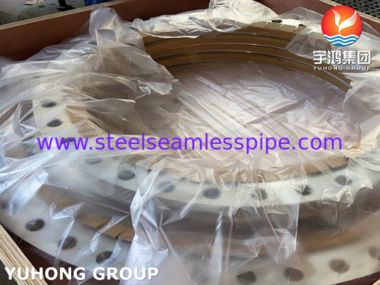 ASTM A240 F904L, UNS N08904, AWWA C207 Acciaio inossidabile scivolo su flange, superficie piatta