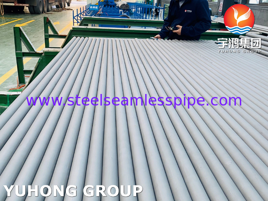 Tubo in acciaio inossidabile senza cuciture inossidabile solido ricoperto ASTM A269 A213 TP304 TP304L 316TI Tubo per scambiatori di calore Tubo per condensatori