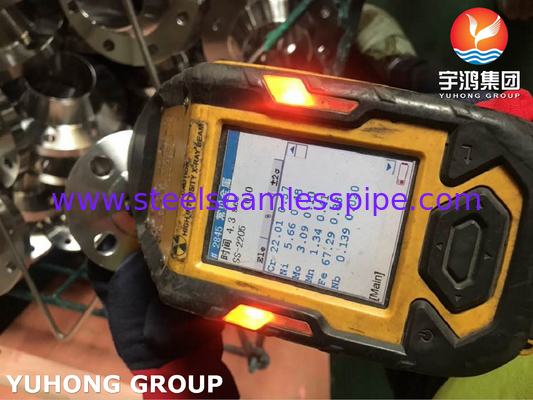 ASTM A182 F60, UNS S32205, 1.4462 Flange di collo di saldatura in acciaio duplex, faccia rasata B16.5