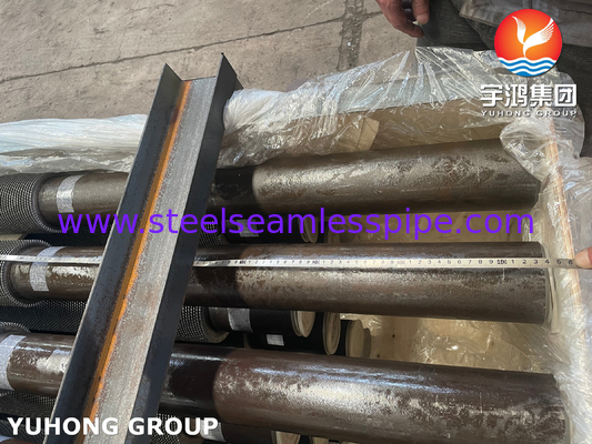 Tubo di acciaio in lega ASTM A335 Gr. P9 con pinne 11Cr, tubi a pinne dentate per forno a fuoco
