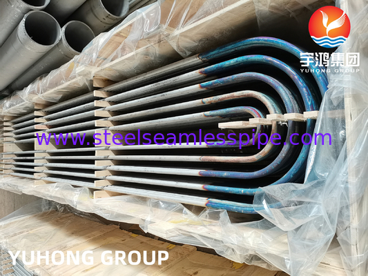 ASME SA213 TP316L Tubo di piegatura U in acciaio inossidabile per scambiatori di calore e caldaie