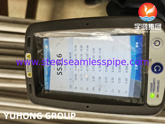 ASME SA213 TP316L Tubo di piegatura U in acciaio inossidabile per scambiatori di calore e caldaie