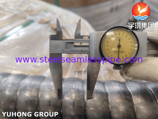 ASTM A213 TP310S Tubi corrugati in acciaio inossidabile / tubo per scambiatori di calore CSST