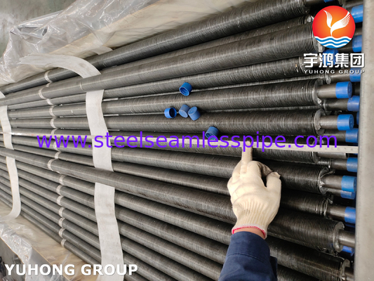 Metropolitana alettata a spirale ASTM A179 di G per calore Exchager NDT del condensatore disponibile