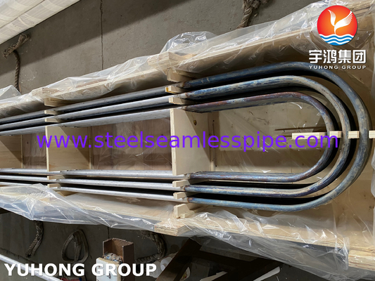 Tubo per scambiatori di calore senza saldatura in acciaio inossidabile duplex ASTM A789 / ASME SA789 S32205