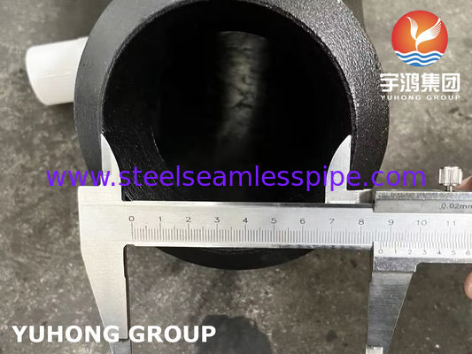 ASTM A420 WPL3 Fitting in acciaio a bassa temperatura a lungo raggio con cuffia saldata con gomito