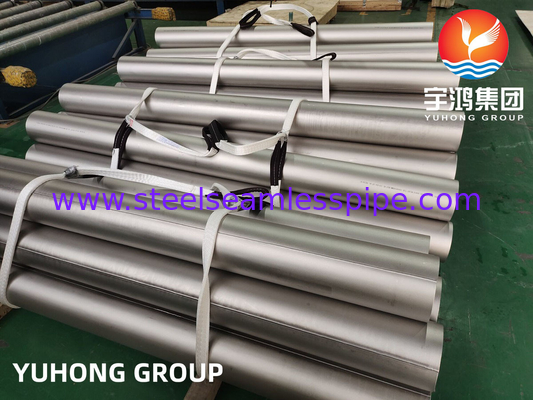 ASTM B514 Inconel 800H UNS N08800 Tubo saldato in lega di nichel inconel per la lavorazione del gas