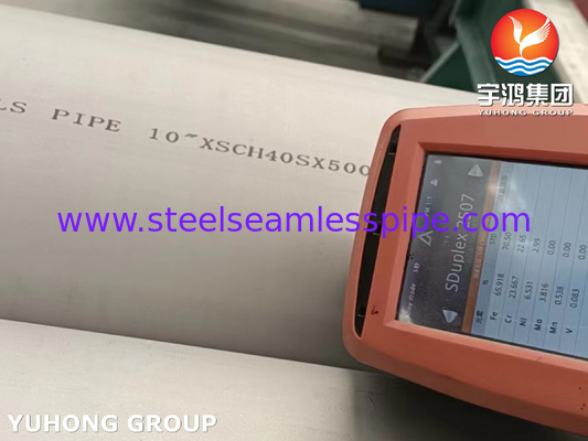 ASTM A790 S31803, S32750, S32205, S31254 Tubi in acciaio duplex per applicazioni industriali