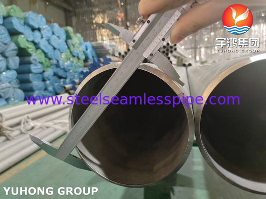 ASTM A312 TP316L Tubo in acciaio inossidabile austenitico senza cuciture per ASME BPV Code Stamp U