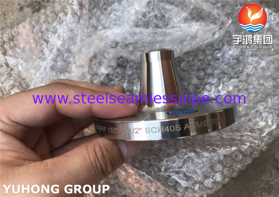 Flancelle in acciaio super duplex ASTM A182 F53, UNS S32750 Flancelle a collo di saldatura, RF, FF, B16.5