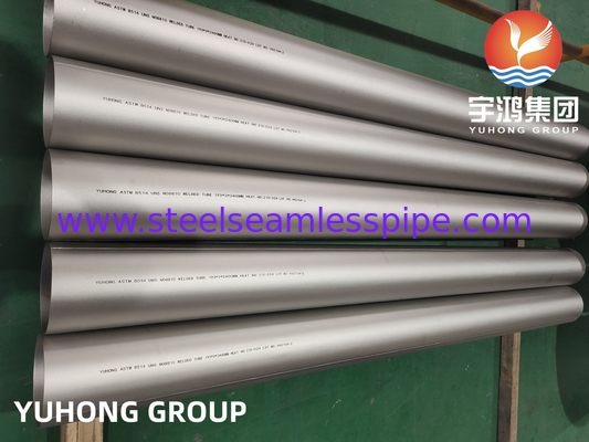 Acciaio legato al nichel ASTM B514 UNS N08810 tubo saldato incoloy 800H