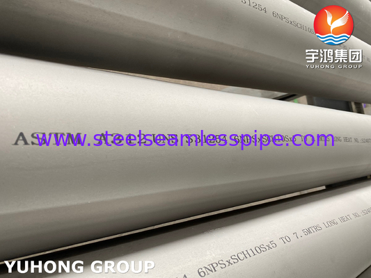 ASTM A312 UNS 31254 Tubi in acciaio inossidabile austenitici senza saldatura