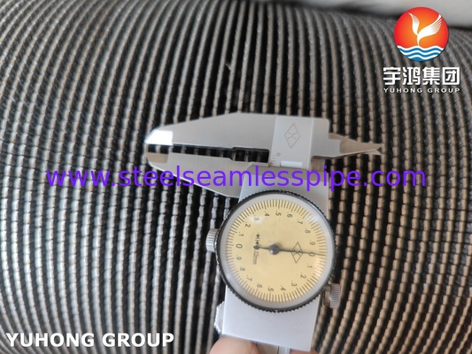 HFW tubo a pinne serrate ASTM A312 TP347 Economizer Alta efficienza di trasferimento di calore