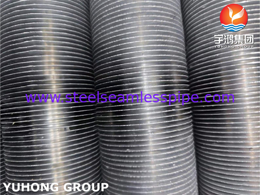 ASTM B163 Incoloy 825 Nickel Alloy Steel Fin Tube Tipo G Fin per Superheater