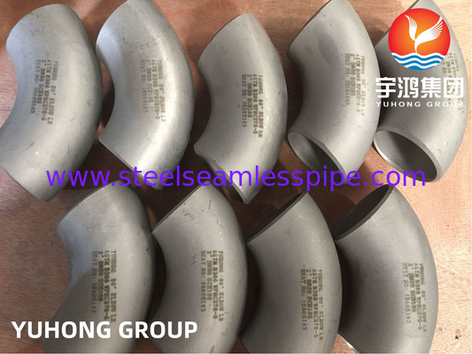 Hastelloy C276 ASTM B366 N10276 Nickel Legato Acciaio in acciaio Raccordi del tubo a gomito B16.9