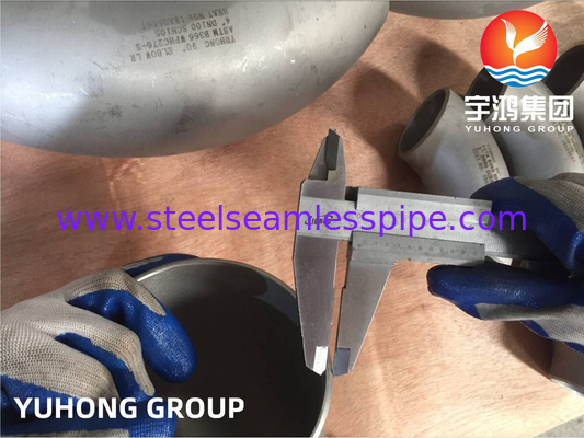 Hastelloy C276 ASTM B366 N10276 Nickel Legato Acciaio in acciaio Raccordi del tubo a gomito B16.9