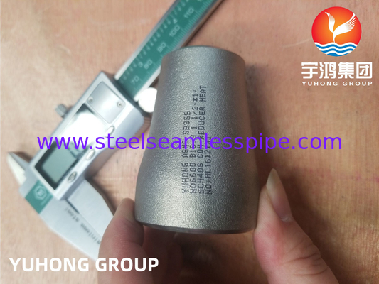 ASTM B366 Inconel 600 / UNS N06600 Fitture di saldatura a nastri con riduttore concentrico in lega di nichel