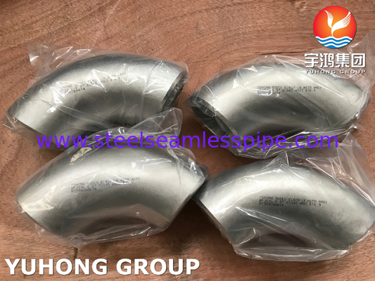 ASTM A403 WP304L Acciaio inossidabile a gomito con montatura per cuffia ASME B 16.9