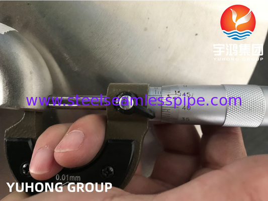ASTM B366 N06022 Hastelloy C22 2.4602 Fittings per tubi in acciaio di lega di gomito a 180 gradi B16.9