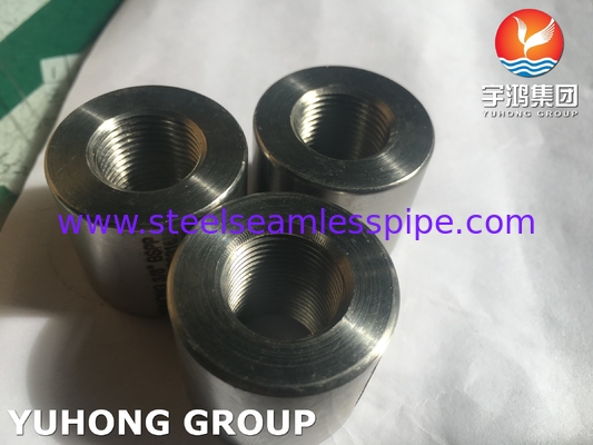 Fittings per tubi forgiati in acciaio inossidabile ASTM A182 F316L, accoppiamento a filo BSPP 3000LBS