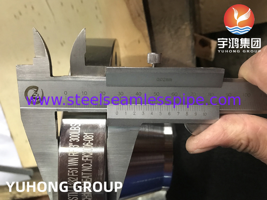 ASTM A182 F51 Flancetta a collo di saldatura in acciaio duplex RF B16.5 per petrolio e gas