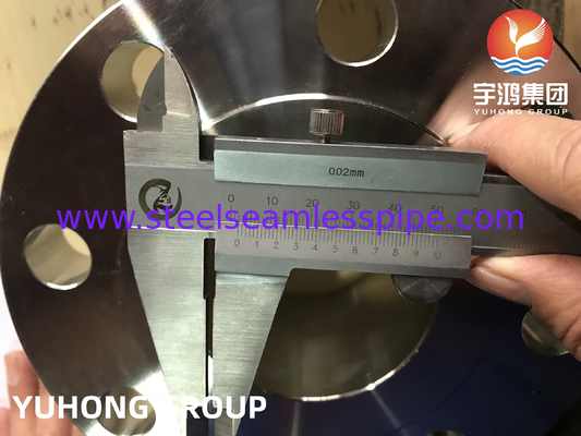 ASTM A182 F51 Flancetta a collo di saldatura in acciaio duplex RF B16.5 per petrolio e gas