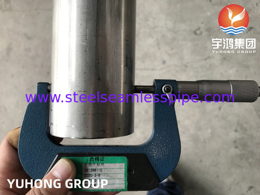 ASTM A249 TP321 Tubo saldato in acciaio inossidabile Applicazione in caldaia bruciata brillante, scambiatore di calore e supercaldaia