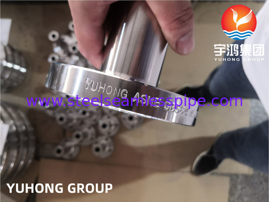 ASME SB564 Monel 400 (UNS N04400, 2.4360) Flange di collo a saldatura lunga in lega di nichel