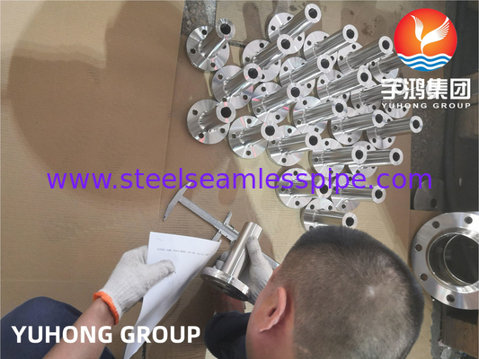 ASME SB564 Monel 400 (UNS N04400, 2.4360) Flange di collo a saldatura lunga in lega di nichel