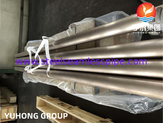 ASTM B466, ASME SB466 C70600 Tubo senza saldatura per scambiatori di calore