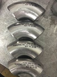 Il montaggio della saldatura testa a testa, ASTM A815 WP31803/WPS32750/S32760 90 gradi, LR SGOMITA 1", 2", 3", 4" 6" SCH40 BW B16.9