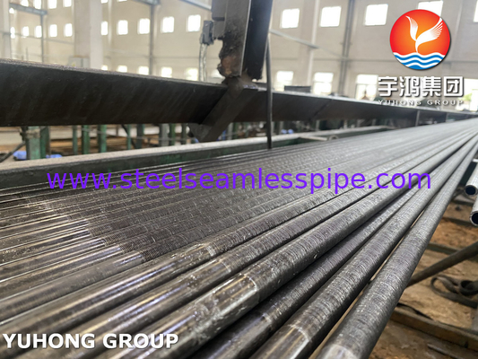 ASTM A179 Tubo a pinna bassa in acciaio al carbonio per scambiatori di calore Tubo NDT HT,ECT