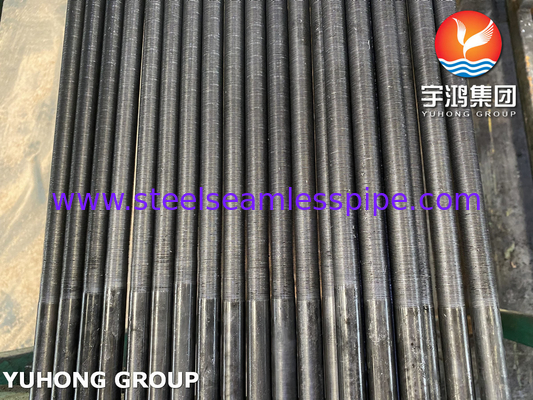 ASTM A179 Tubo a pinna bassa in acciaio al carbonio per scambiatori di calore Tubo NDT HT,ECT