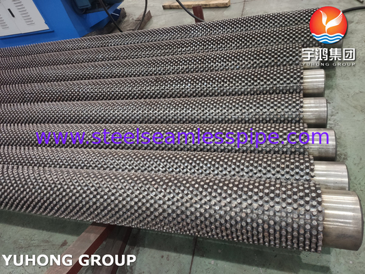 ASTM A335 P5 P9 P11 P22 P91 Tubo a pinne in acciaio legato per scambiatori di calore