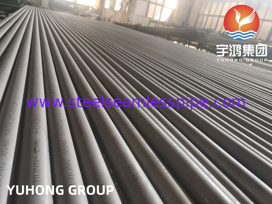 ASME SA213 TP316L 35x2x8000MM Tubo di caldaia in salamoia senza cuciture per scambiatori di calore