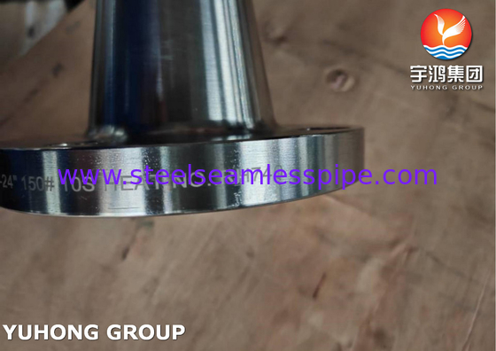 Flangia a collo saldato UNS S32750 F53 Classe 150 Resistente ai cloruri Desalinazione dell'acqua di mare NACE MR0175​