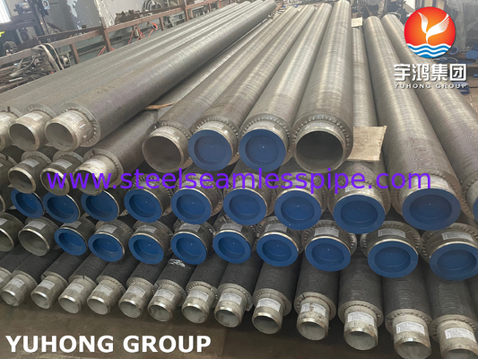ASTM A312 TP304 HFW Fin Tube Fin Materiale di 11-13 Cr