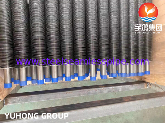 Asme Sb163 Monel 400 Lega di nichel Ss Tubo a pinne in alluminio di tipo G