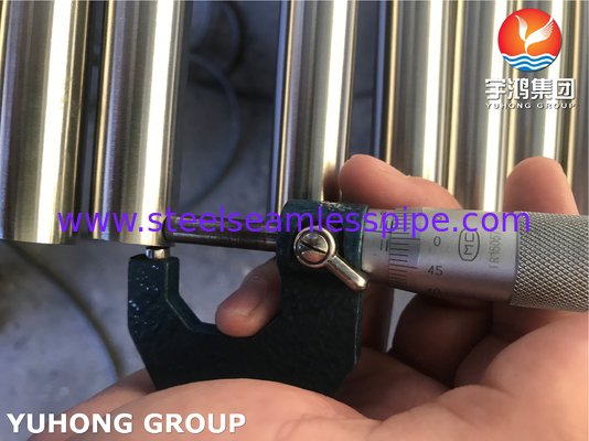 ASTM A269 TP316L Tubo SMLS ricoperto di acciaio inossidabile brillante per tazze per succhiare la paglia