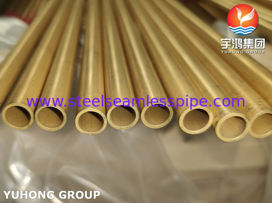 ASME SB111 ASTM B111 C68700 O61 Tubi senza cuciture in ottone di alluminio L1M per evaporatore