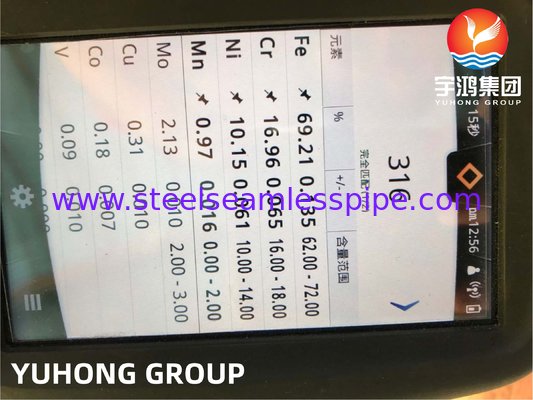 ASTM A269 TP304L TP316L TP316Ti tubo avvolto saldato in acciaio inossidabile