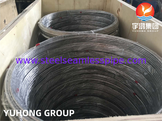 ASTM A269 TP304L TP316L TP316Ti tubo avvolto saldato in acciaio inossidabile