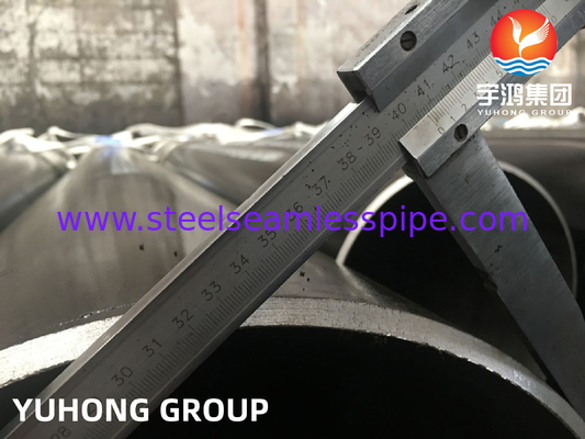 ASTM A106 Gr.B Tubo in acciaio al carbonio senza cuciture O.D. 406.4MM per forno a fuoco