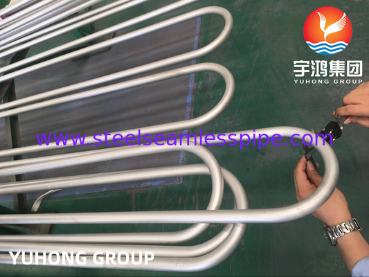 ASTM B444 Gr.2 INCONEL 625 Tubo per scambiatori di calore a piega U senza soluzione di continuità per applicazioni di scambiatori di calore