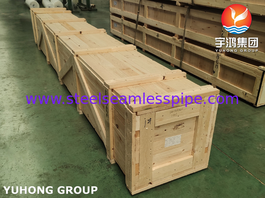 ASME SB111 C68700 Tubo senza cuciture in ottone di alluminio O61 per scambio di calore