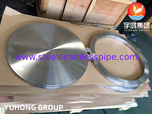 Flancia cieca degli occhiali, ASTM A182 F316L Flancia in acciaio inossidabile figura 8, RF ASME B16.48